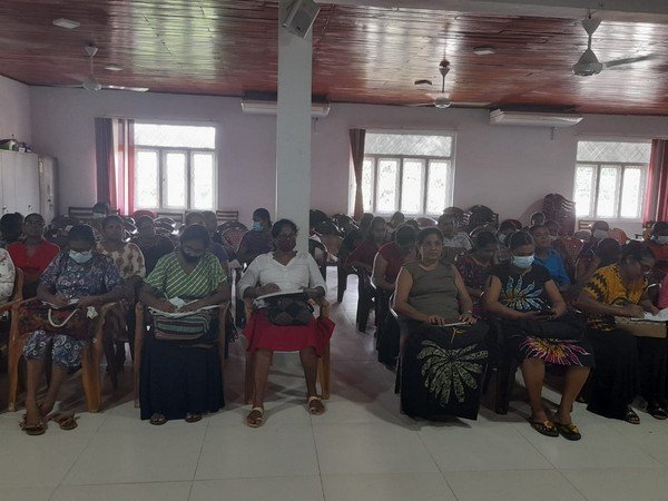 Bag sewing technical training program in Homagama (2023-05-18)